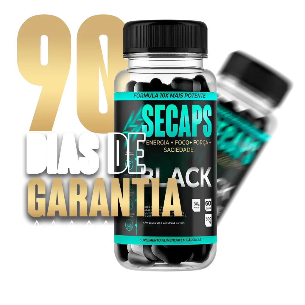 90 dias garantia resultado secaps black